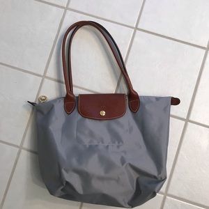 Slate blue longchamp NWOT
